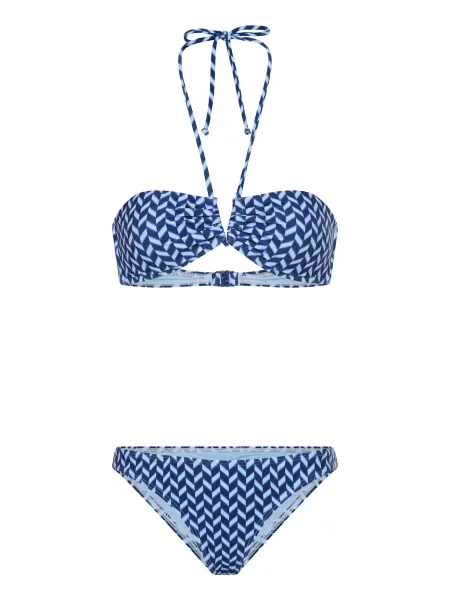 LSCN by LASCANA Costum de baie două piese deschis / închis albastru
