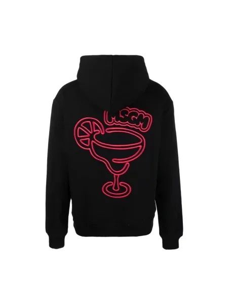 Bluza Msgm z logo czarna