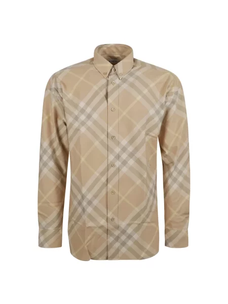 Koszula Burberry beżowa