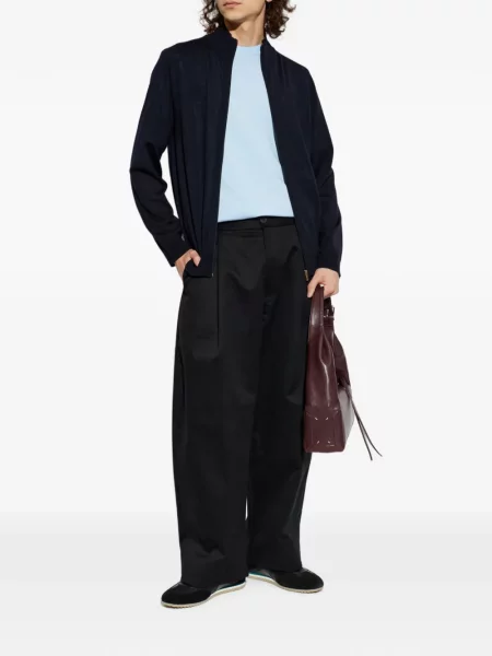 Cardigan Paul Smith de lână albastru