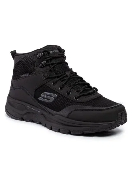 Čižmy Skechers čierna