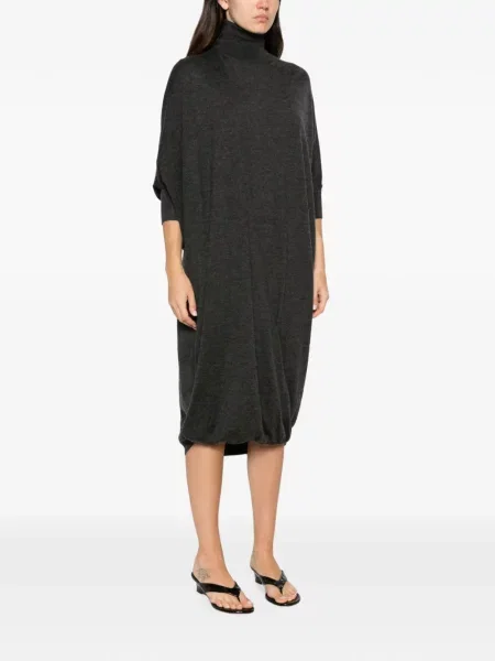 Rochie midi Petar Petrov gri