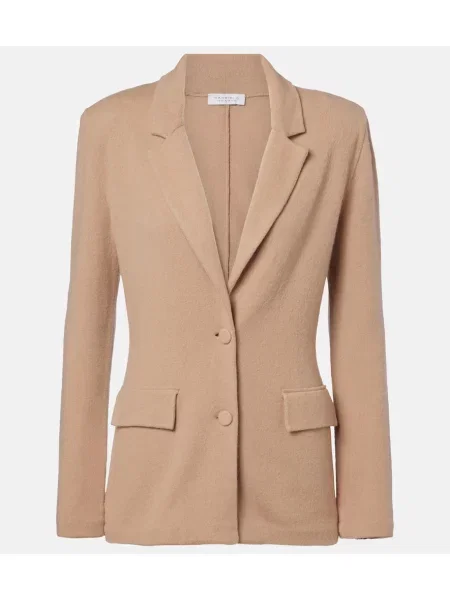 Sacou Gabriela Hearst din cașmir bej