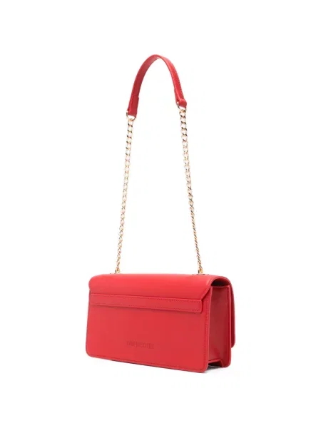 Колие Love Moschino със сърца червено