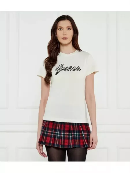 GUESS ACTIVE Tricou alb