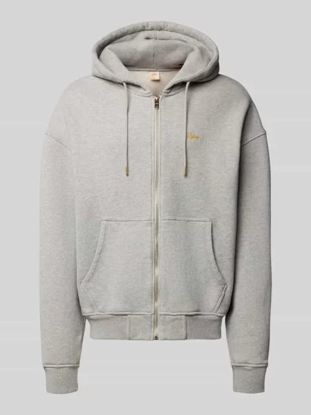 Bluza rozpinana z wyhaftowanym logo i kieszenią kangurką Blkvis