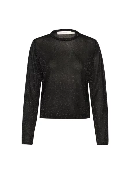 Dzianinowy sweter Inwear czarny