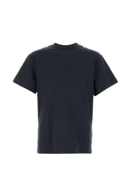 Tricou Jil Sander cu decolteu rotund albastru