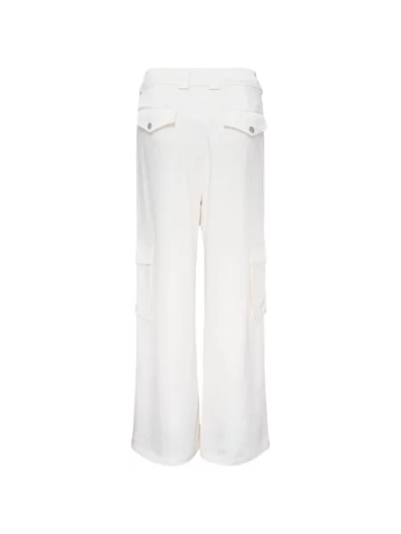 Pantaloni cargo Club21 Collection alb