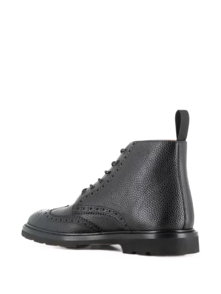 Brogues Henderson Baracco din piele negru