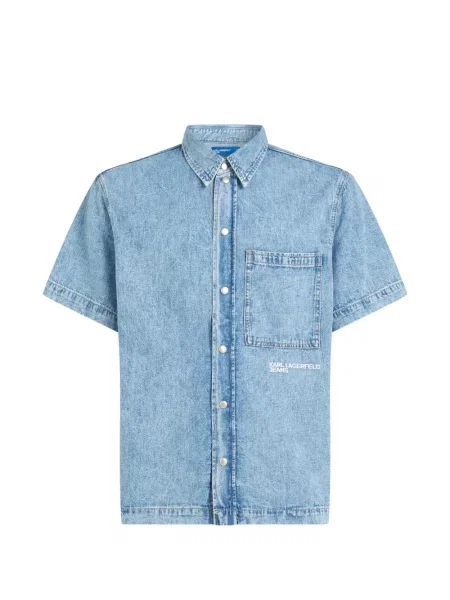 Traper košulja Karl Lagerfeld Jeans plava
