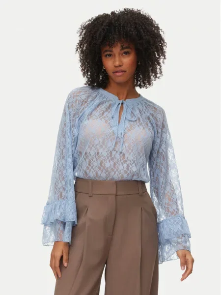 Vero Moda Блузка Loulou блакитний