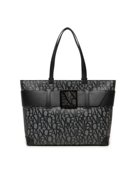 Ročna torba Armani Exchange črna