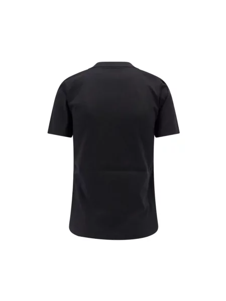 Koszulka Moncler z logo czarna