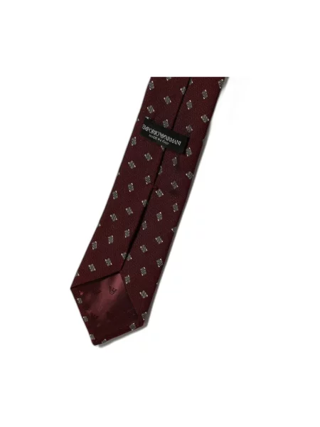 Krawat Emporio Armani czerwony