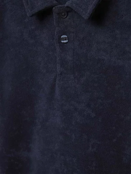 Koszulka polo o kroju regular fit z krótką listwą guzikową Jack & Jones granatowa