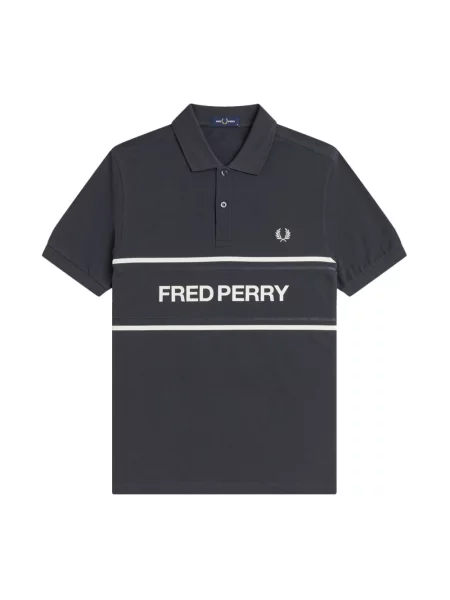 Koszulka polo Fred Perry czarna