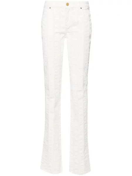 Pantaloni Blumarine alb
