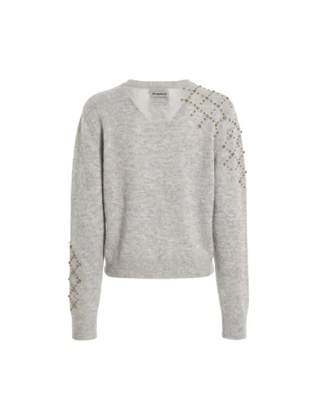 Sweter Pinko szary