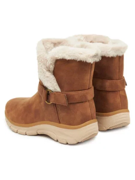 Polokozačky Skechers hnědé