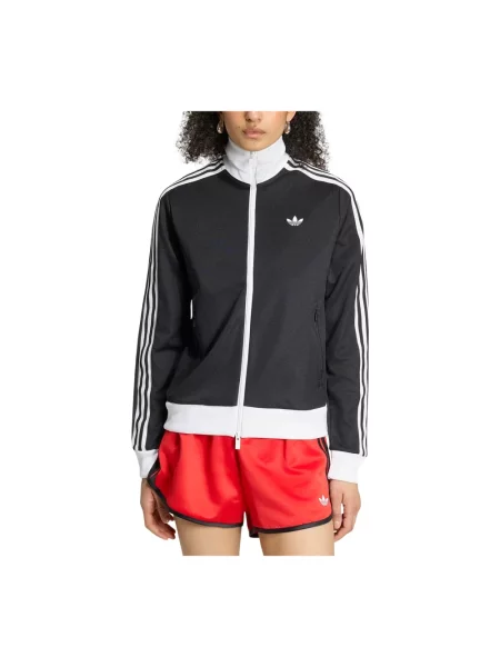 Adidas Originals bluza rozpinana z bawełną Beckenbauer czarna