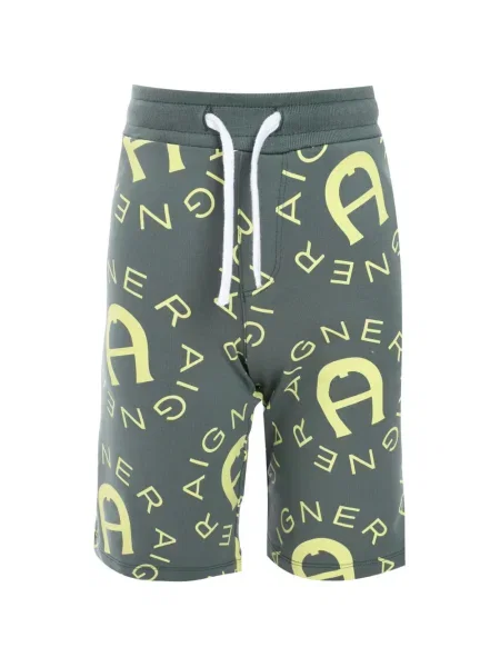 Bermudy dziecięce Aigner zielone
