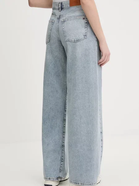 Tommy Hilfiger Farmer Wide Leg kék