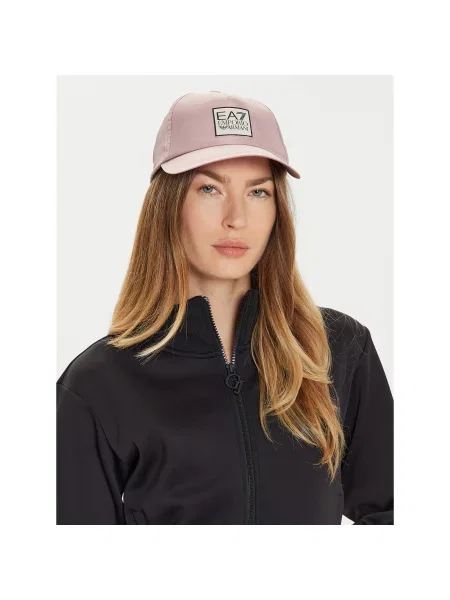 Бейсболка Emporio Armani рожевий