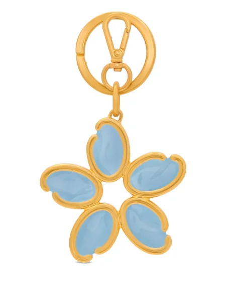 Pandantiv Oscar De La Renta cu model floral auriu