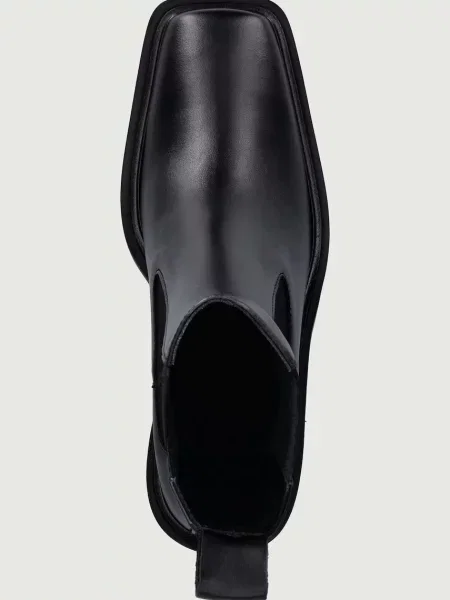 Souliers Martinez női bőr csizma DALLAS fekete