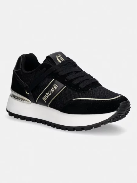Sneakers Just Cavalli negru