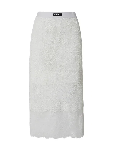 PINKO Fustă HARMONIE' alb