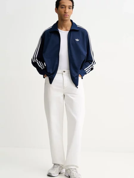Adidas Originals bluza Firebird niebieska