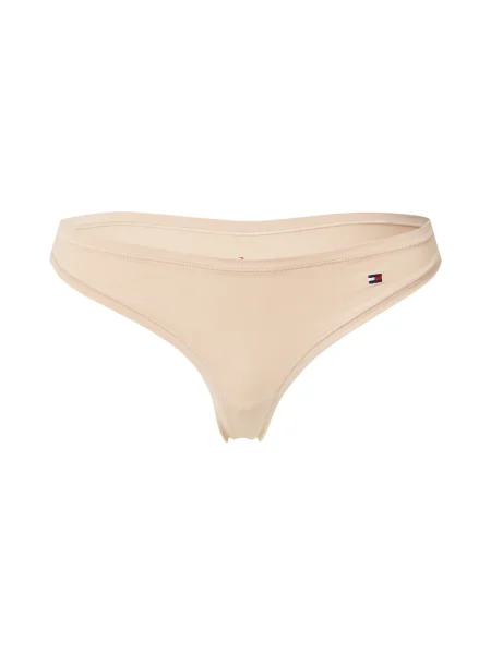 TOMMY HILFIGER Tanga Heritage bleumarin / galben deschis / roșu / alb negru