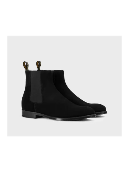 Buty do kostki Doucal's skórzane czarne