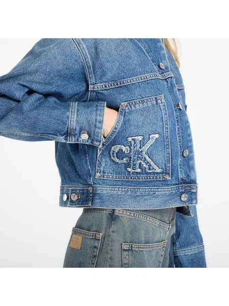 Дънки Calvin Klein синьо