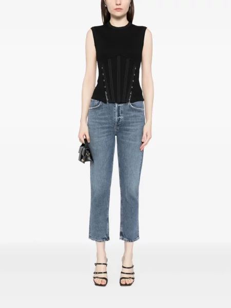 Cropp blugi Agolde albastru