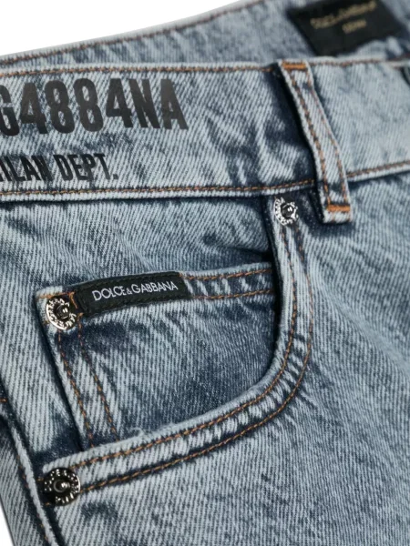 Jeansy dziecięce Dolce & Gabbana Dgvib3 niebieskie