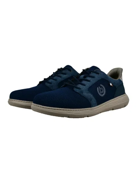 Sneakersy Bugatti niebieskie