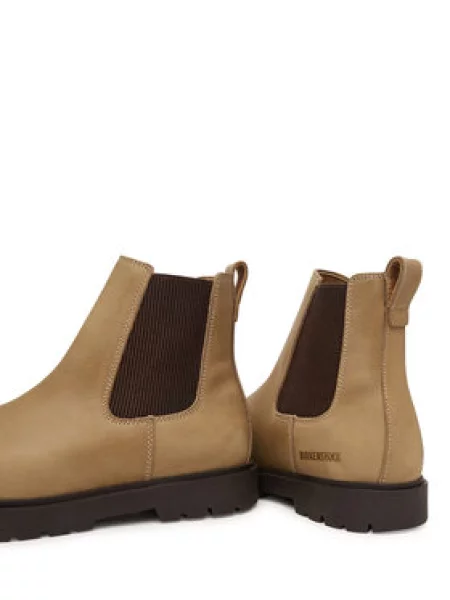 Birkenstock Gležnjarji Chelsea Highwood Slip On bež