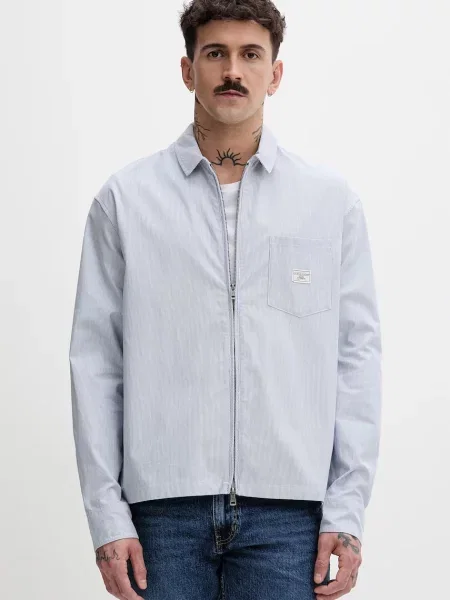 Guess Jeans cămașă pentru bărbați din albastru