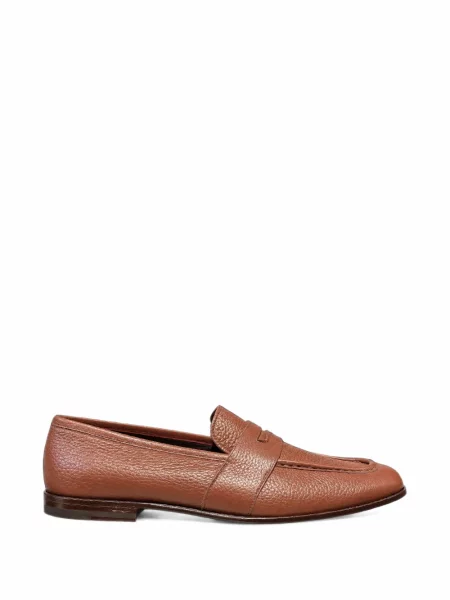Bőr loafer Anips barna