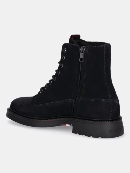 Semišové kotníkové boty Tommy Hilfiger