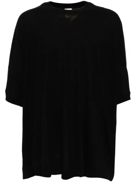 Tricou Jan Jan Van Essche cu decolteu rotund negru