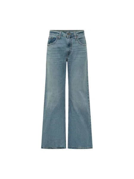 Szerokie jeansy Levi's niebieskie