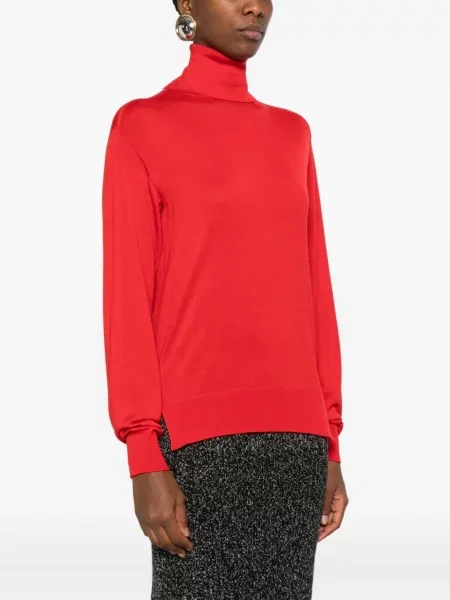 Heláncă Jil Sander tricotate roșu