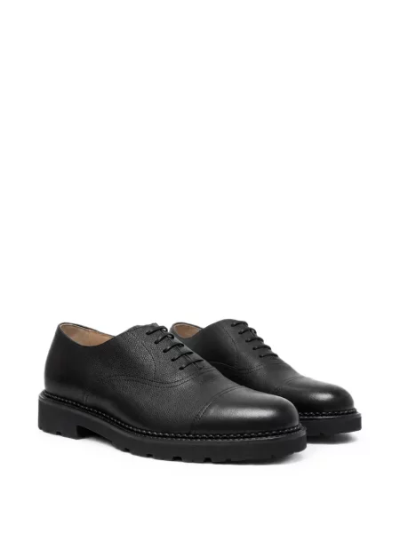 Oxford Scarosso din piele negru