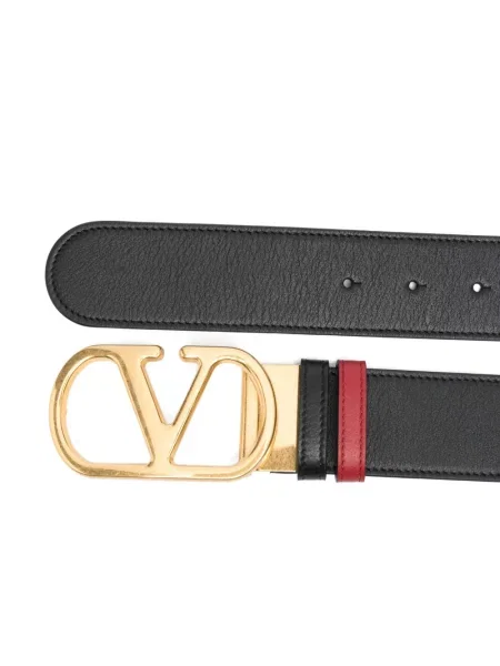 Curea Valentino Garavani din piele negru