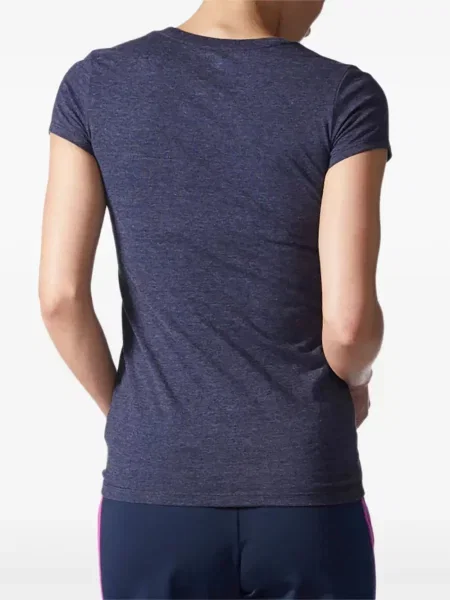 Cropp top Adidas cu dungi cu un umăr gol negru