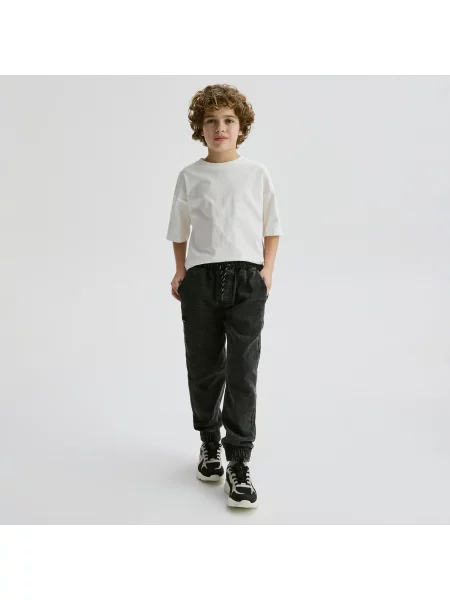 Reserved Džíny jogger černý
